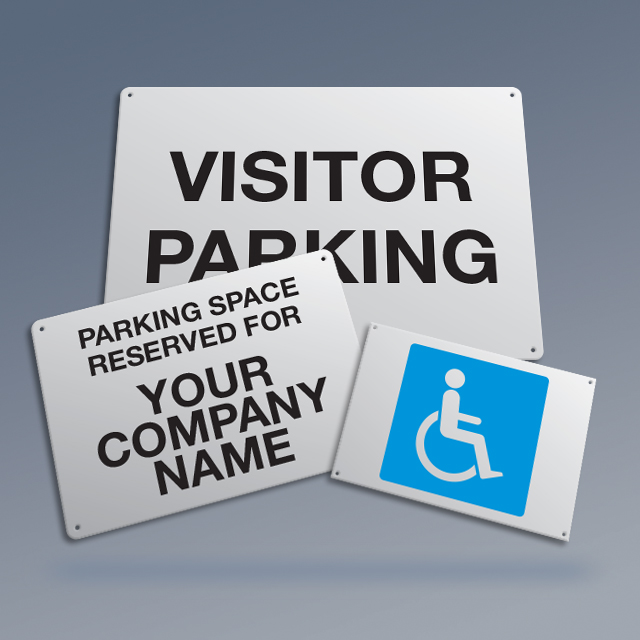 Aluminium Car Parking Signs