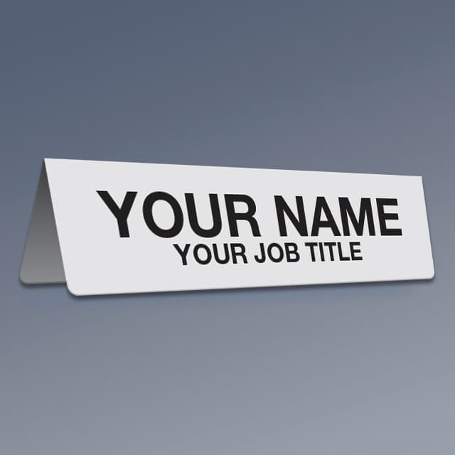 Desk Signs Desk Signs