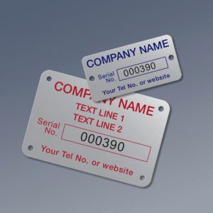 Serial Number Labels