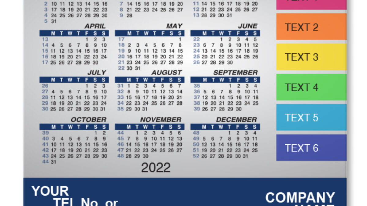 Coaster Schedule April 2022 Aluminium Calendar Coaster 115 X 90Mm - Gsm Online Label Sales