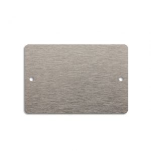 316 Stainless Steel Blanks - 75 x 50mm