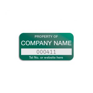 Aluminium foil asset labels