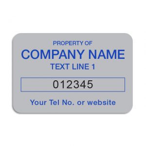 Plastic Asset Labels
