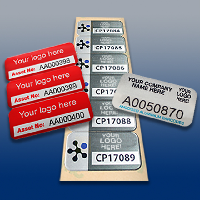 Plastic Asset Labels and Tags