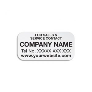 Vinyl For Sales & Service Labels