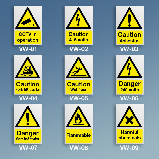 WARNING CORROSIVE A5/A4/A3 STICKER OR FOAMEX SIGN SITE/SAFETY SIGNAGE 
