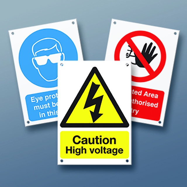 Foamex Safety Signs