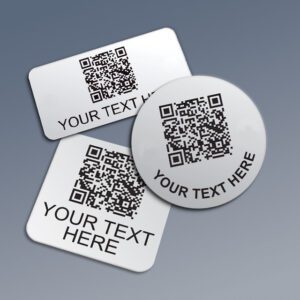 QR Barcode Label